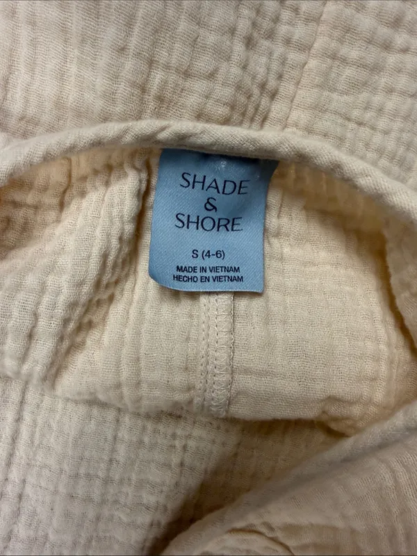 Sand & Shore Light Cream Women's Spaghetti Strap Tank Top - Image 3