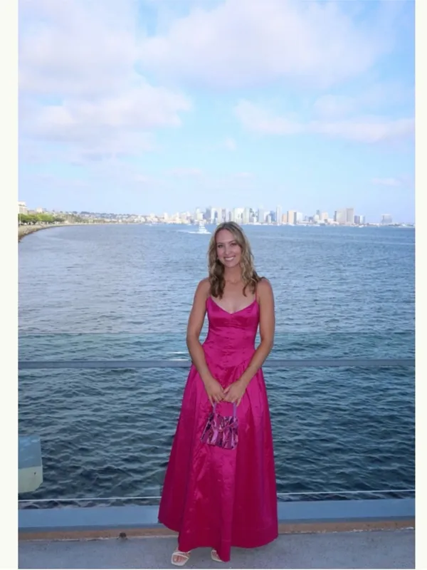 Hansen & Gretel Bellini Taffeta Gown XS - Image 4