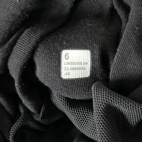 Lululemon Loungeful High-Rise Cropped Jogger Black Fleece Sweatpants W6BVIS Sz 6 - Image 6