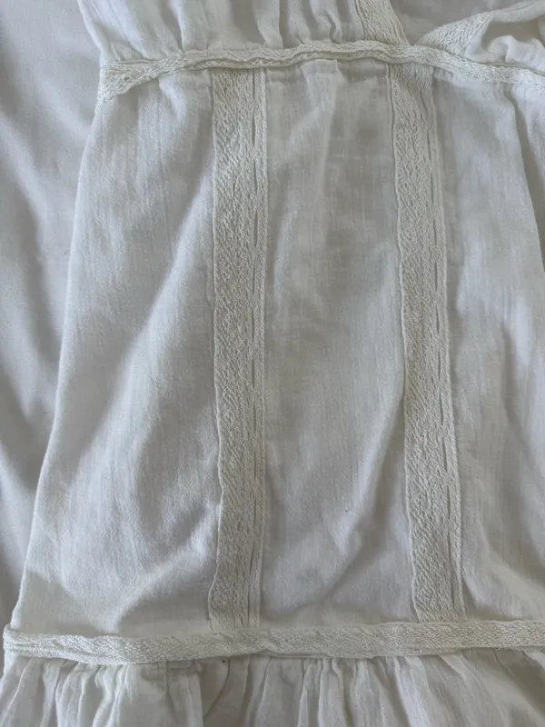 Pull & Bear White mini dress - Image 3