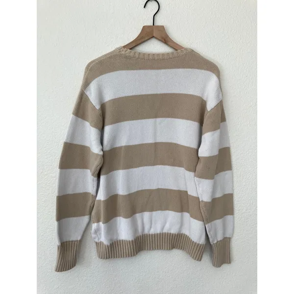 John Galt Brandy Melville Brianna Cottagecore Soft Minimalism Striped Sweater - Image 7
