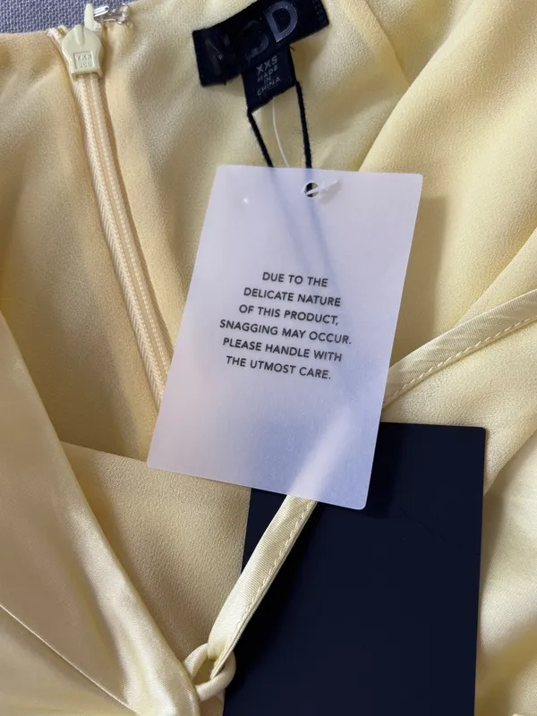 NBD Inaya Gown in Butter Yellow - Image 7