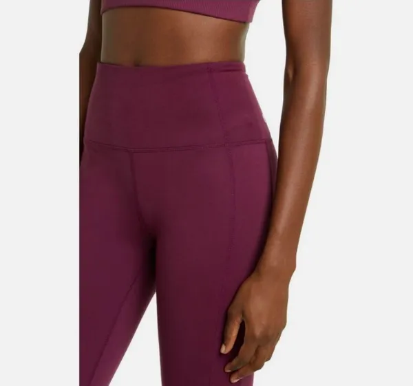 Z By Zella Cozy Perform Flare High Waist Pants Purple Nectar - Image 3