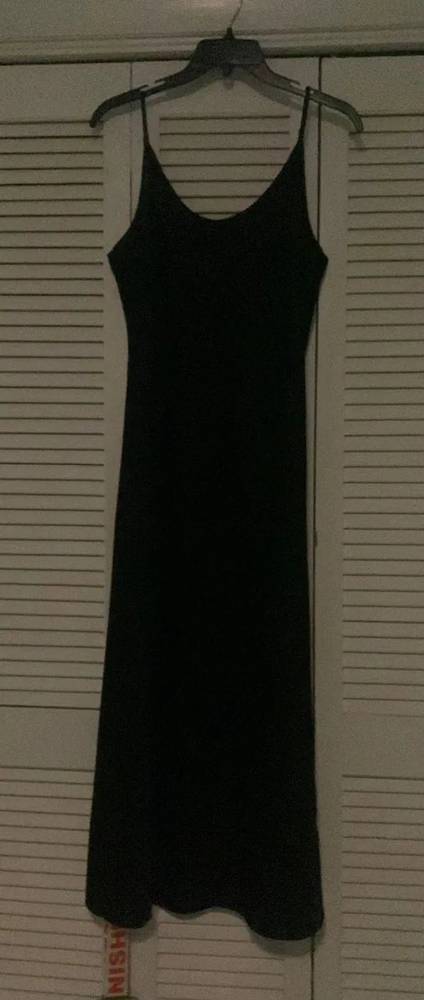 Uniqlo Black Slip Dress - Image 3