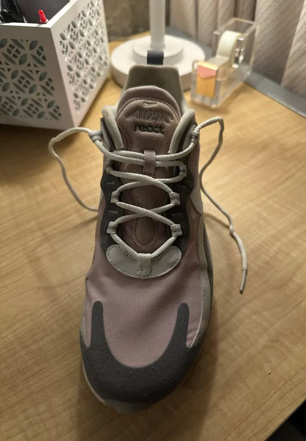 Nike Air Max 270 React Shoes ‘Plum Chalk’ - Image 2