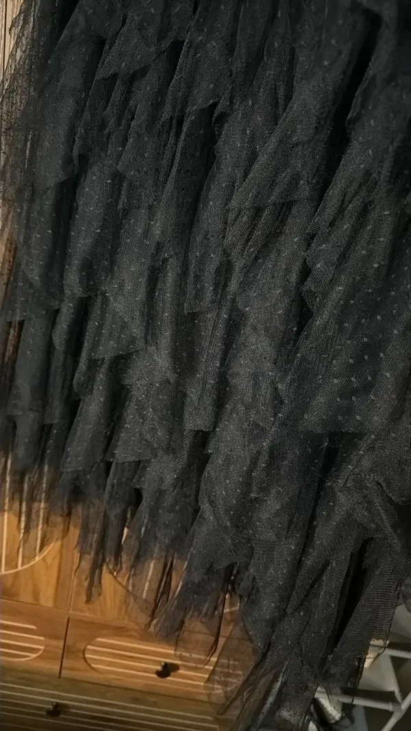 The Chéri Ruffled Tulle Midi Skirt by Anthropologie - Image 4