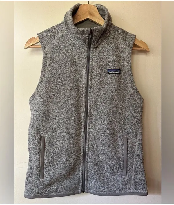 Women's Better Sweater® Fleece Vest in Birch White (Gray) S Small - Image 3