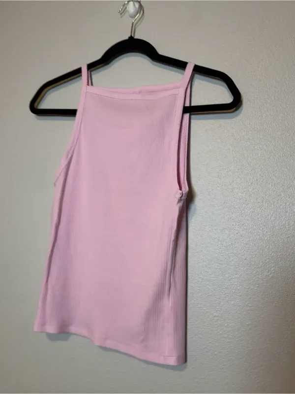 Free people small NWOT We The Free Mia Tank in Pink A Boo $38 - Image 4