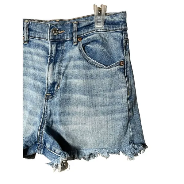 American Eagle Highest Rise 90s‎ Boyfriend Shorts Size 4 - Image 2