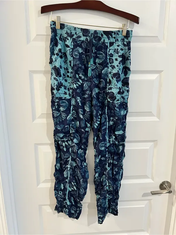 Anthropologie Jamie Sleep Pants Blue Size S - Image 2