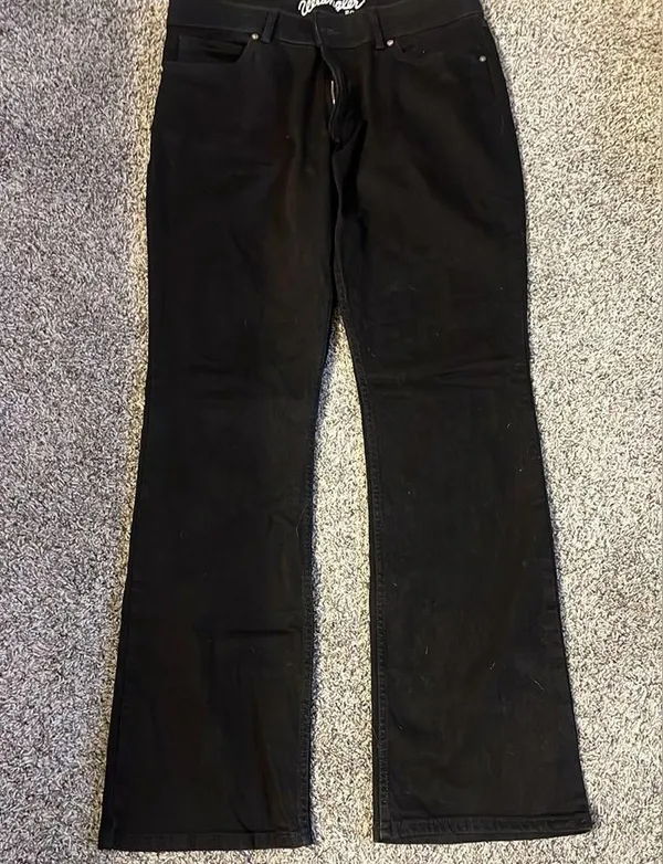 Wrangler Women’s Boot Jeans Size 11 Length 34 in Black - Image 6