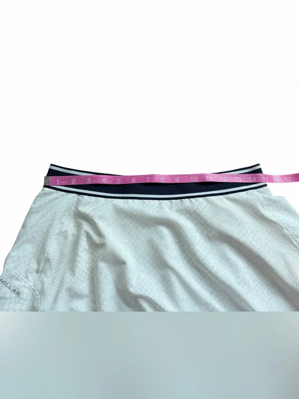 Peter Millar Gabriela Swing Skort in Slithering White Size Large Golf Tennis - Image 7