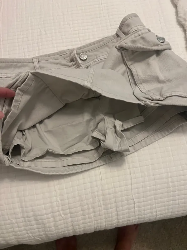 Garage Light Gray Utility Cargo Skort - Image 3
