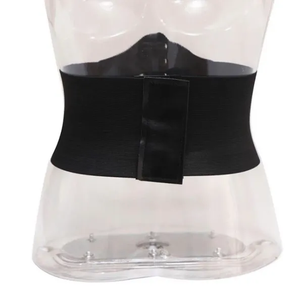 NEW Black Faux Leather Lace-Up Corset Waist Belt Goth Witch Halloween Costume Outfit - Image 7