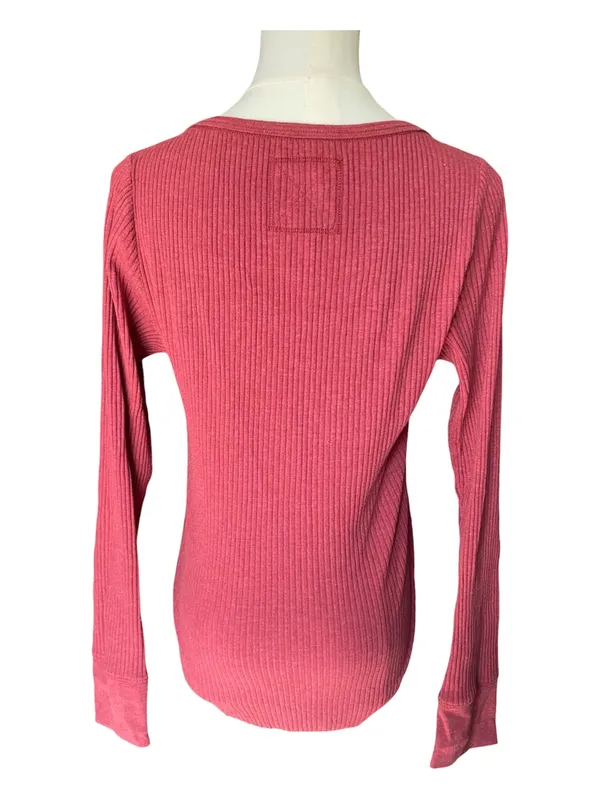 Aerie Ribbed Henley - Image 4