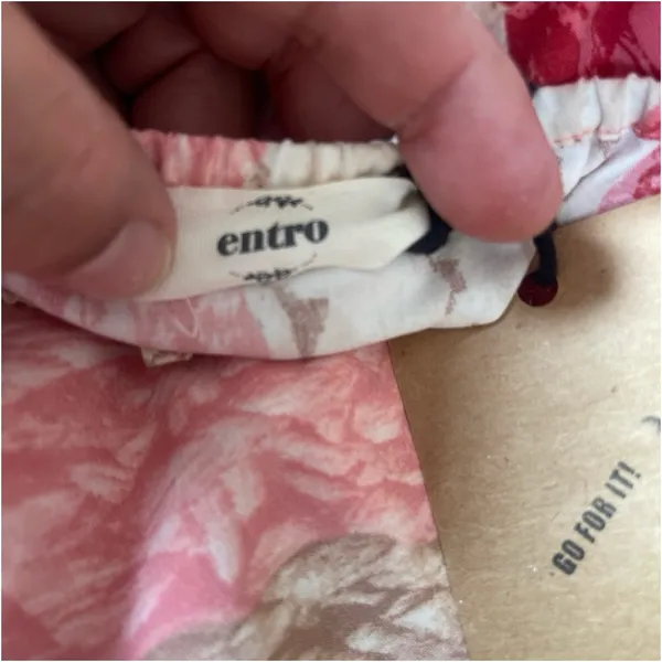 Entro Resort Pink and Red Ruffled Maxi Sundress - Image 6