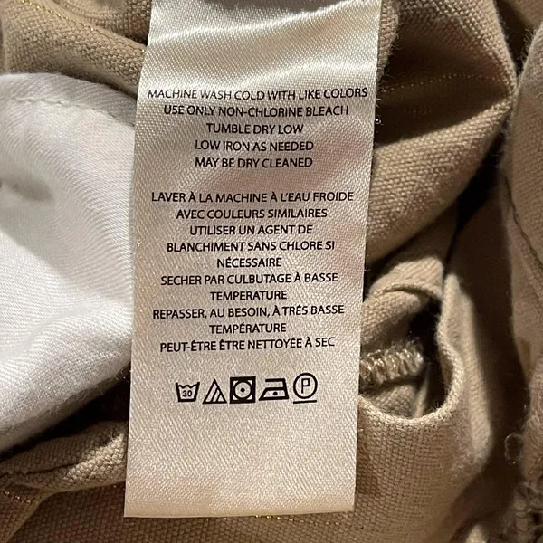 Urban Outfitters Pants Cargo Y2K Utility 90s Streetwear Elastic Waist Tan 24 - Image 2