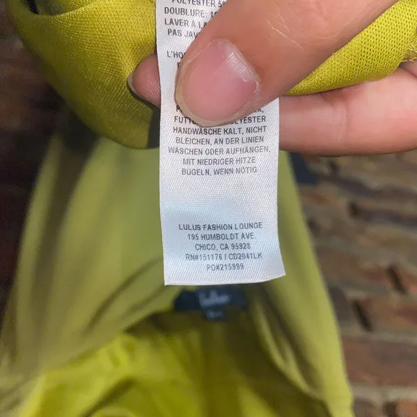 NWT Lulus Venus Chartreuse Mesh Backless Midi Dress Women's Size XS - Image 10