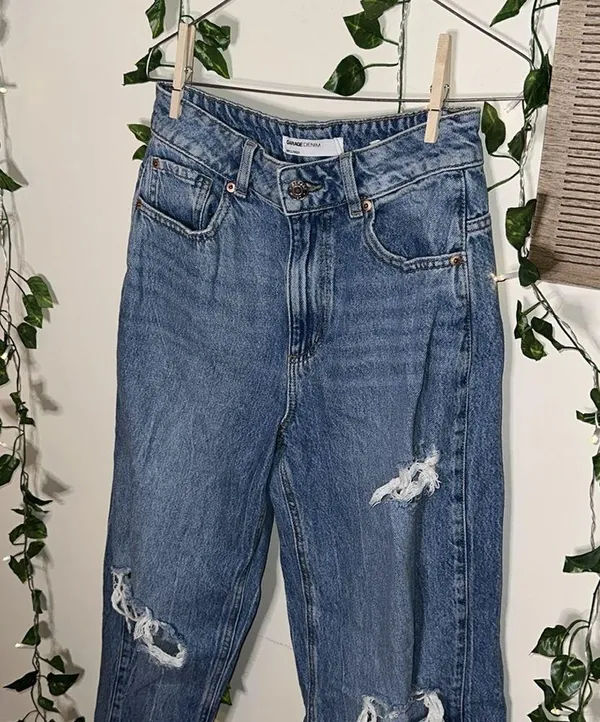 Garage Baggy Ripped Jeans - Image 2