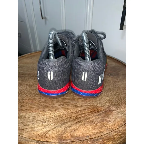NOBULL Lightning Trainer Unisex Sneakers‎ Gray Rainbow Men's 6 / Women's 7.5 - Image 4