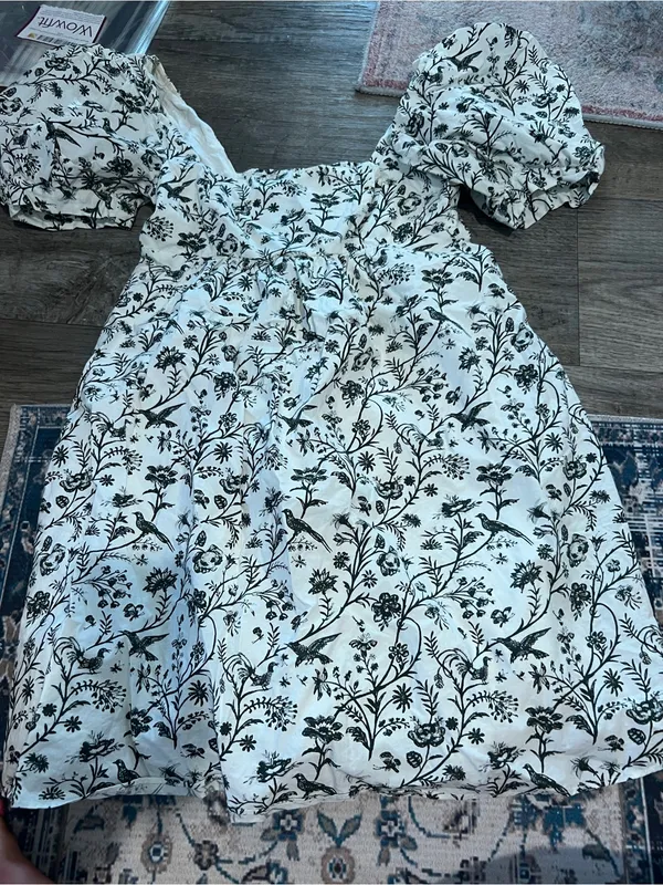 Urban Outfitters Laura Ashley Penelope Toile Cottagecore Babydoll Dress - Image 4