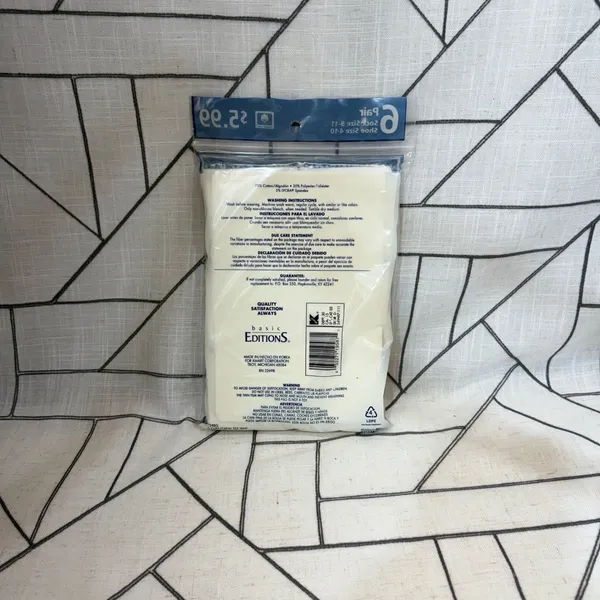 Basic Editions Lightweight VTG Cuff Socks 9 - Image 2