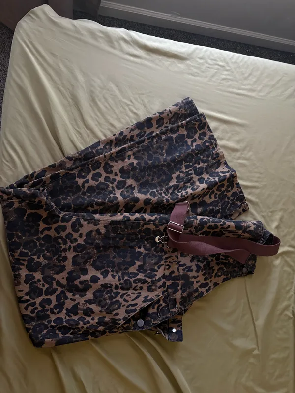 Leopard overalls Brown Size XL - Image 3