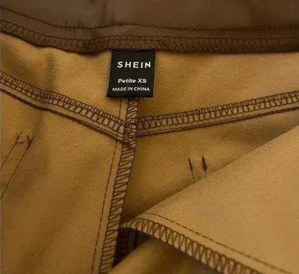 Brown Wide Leg Faux Leather Pants - Image 3