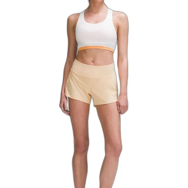 Lululemon Speed Up Mid-Rise Short 4" *Summer Glow - Image 9