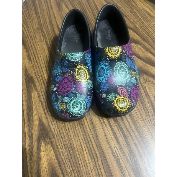 Crocs Neria Pro II Women Clogs Comfort Slip Resistant Work/Nurse Shoes‎ Sz. 7 W - Image 2