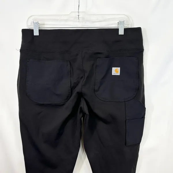 Carhartt Force Fitted Utility Leggings Black Work Pants Rugged Gorpcore 1417 - Image 6