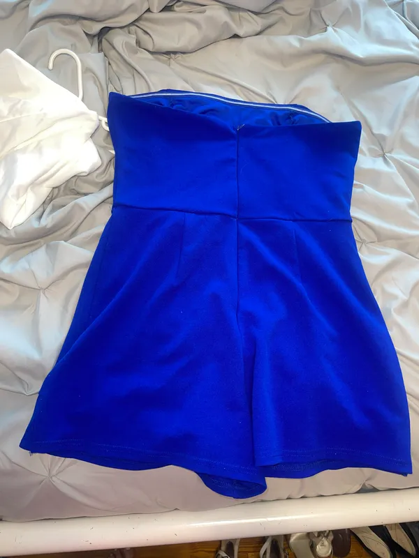 She & Sky Blue Romper - Image 5