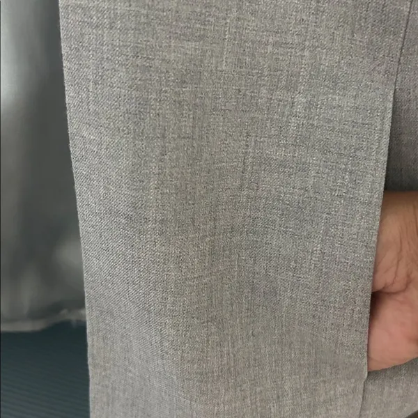 Austin Reed Classic Gray Women's Blazer vintage. USA long sleeve size S. - Image 15