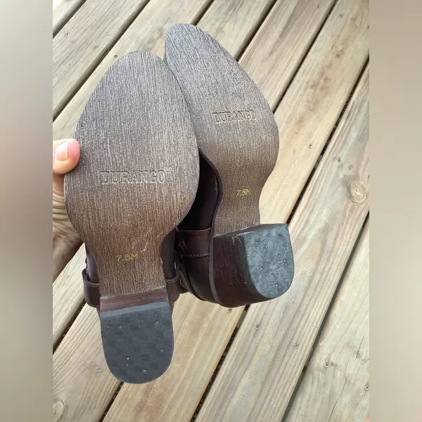 Modern GENUINE LEATHER DURANGO boots🤎🤎🤎 - Image 8
