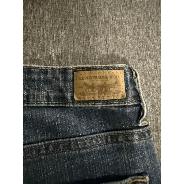 Levi's Mid Rise Blue Skinny Jeans Women's Sz 14M - Image 12