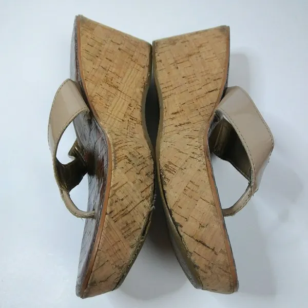 SAM EDELMAN Romy‎ 6.5M Thong Wedge Sandal - Image 7