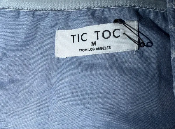 Tic Toc Corset Top Blue - Image 2