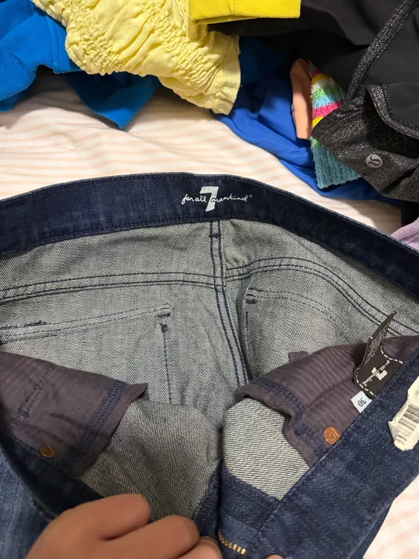 7 For All Mankind Jeans Bootcut Women’s 30 - Image 6