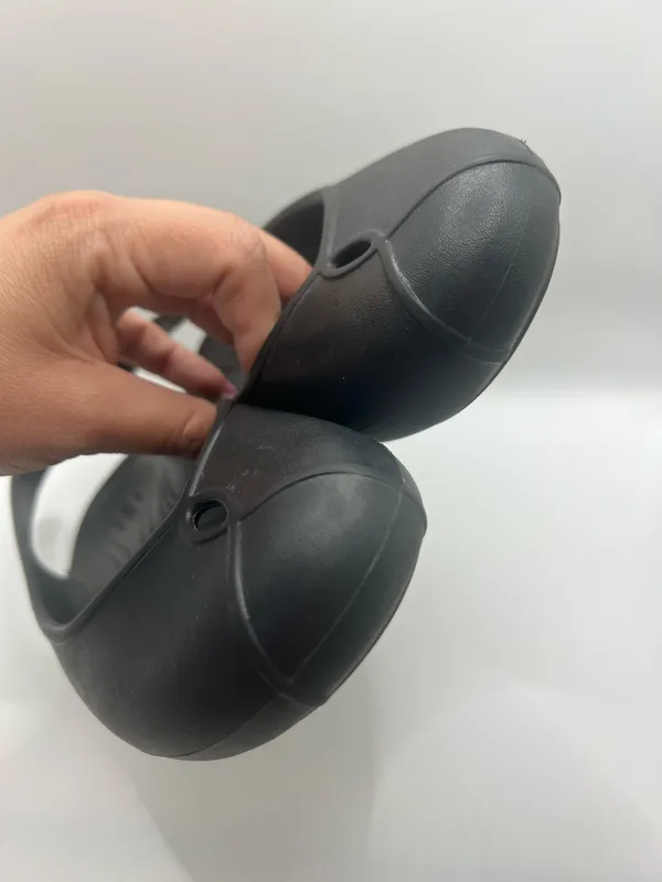 Crocs Black Slingback Flats Comfort Clogs Women’s Size 9 Slip On Casual Work - Image 5
