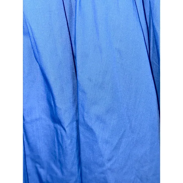 Abercrombie & Fitch Blue Smocked Back Puff Sleeve Mini Dress Womens Size XS P - Image 9