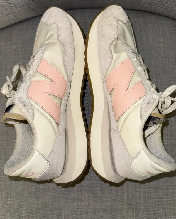 New balance womens 237 sneakers sea salt/pink haze size 9 - Image 4