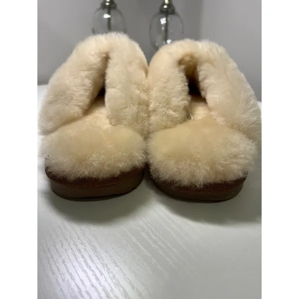 EMU Australia Jolie UGA Bulldogs Sheepskin Slippers‎ Women 10 Chestnut - Image 8