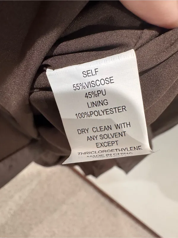 Amanda Uprichard Sz M Short Sleeve Greyson Mini Dress in Cocoa - Image 7
