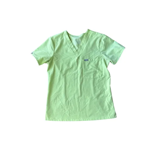 Figs Technical Collection Catarina One-Pocket Scrub Top Size Small Yellow Green - Image 2