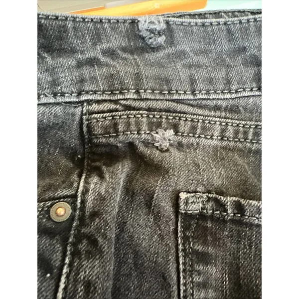 Levi’s Black-Denim Boot Leg Light Stretch Jeans Women's 29x32 (8) - Image 7