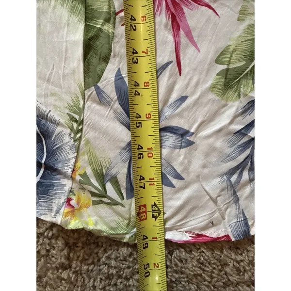 Label Of Love Anthropologie Floral Toscana Smock Maxi Dress XL Boho‎ Coastal - Image 9