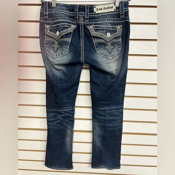 Rock Revival Women'S Jen Straight Leg Jeans Size 29‎ - Image 2