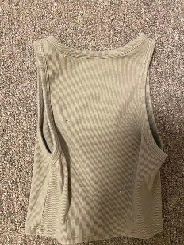 ZARA green/grey  tank - Image 3