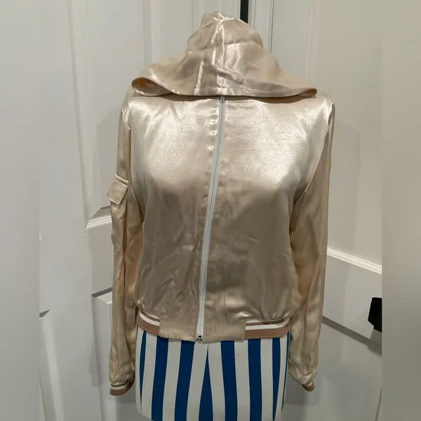 Jessie Usa Shiney Full Zip Hoodie‎ - Image 2