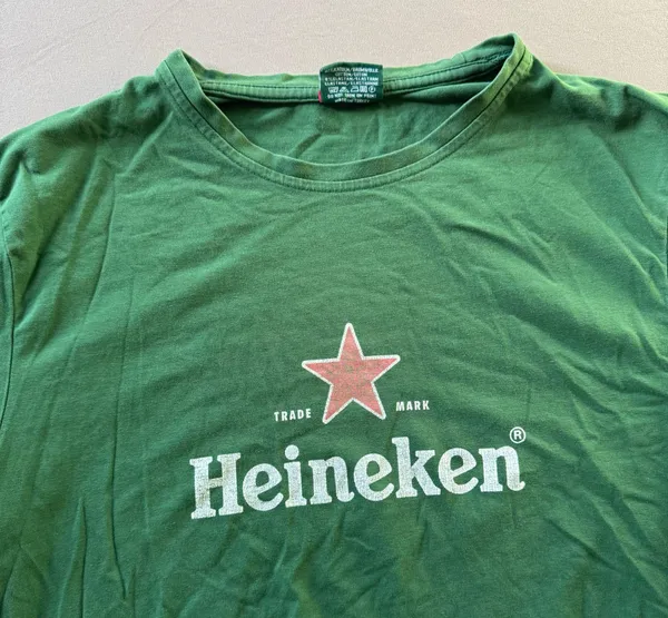 Heineken Beer Tee Green Size M - Image 4